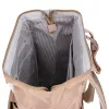 Black Forest KM02 Beige Mochila de Viagem de Cabine 40x30x15 cm + Bolsa de Higiene