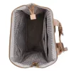 Black Forest KM02 Beige Mochila de Viagem de Cabine 40x30x15 cm + Bolsa de Higiene