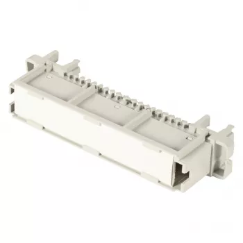 EFB-Elektronik Moldura de Etiquetas para Módulo de Perfil Preto (46008.2)