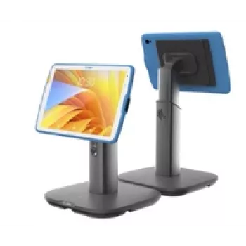 Zebra ET4X Base de Carregamento de 10 polegadas Point-of-Sale (POS) para ET40, ET45 - Montagem em Mesa - Preto