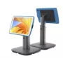 Zebra ET4X Base de Carregamento de 10 polegadas Point-of-Sale (POS) para ET40, ET45 - Montagem em Mesa - Preto