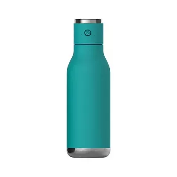 Asobu Wireless Beat Garrafa térmica em aço inoxidável com altifalante Bluetooth, 500 ml, aquamarina