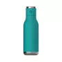 Asobu Wireless Beat Garrafa térmica em aço inoxidável com altifalante Bluetooth, 500 ml, aquamarina