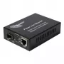ALLNET Conversor de media PoE 10/100/1000Base-T para 1000Base-SX/LX SFP Mini-GBIC, monomodo/multimodo, 15,4W/30W PoE, ALL-MC202P-SFP1-PoE