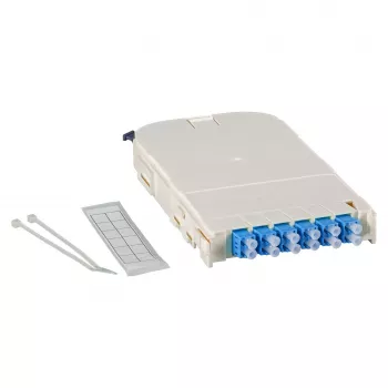 EFB Elektronik Módulo FTTH Insert para FTTH-BGT, 12 portas LC com acoplamentos cerâmicos OS2