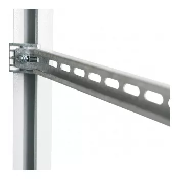 EFB Elektronik Calha de perfil C para suporte de cabos, profundidade 1000 mm, prateado