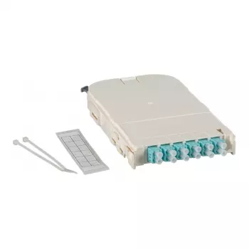 EFB-Elektronik Módulo FTTH Insert para FTTH-BGT, 12 portas LC com acoplamentos cerâmicos OM4
