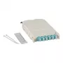 EFB-Elektronik Módulo FTTH Insert para FTTH-BGT, 12 portas LC com acoplamentos cerâmicos OM4
