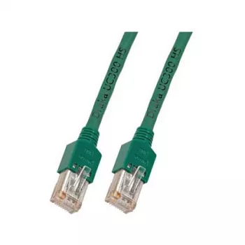 EFB-Elektronik Cabo de patch RJ45 Cat.5e SF/UTP LSZH Draka UC300 TM11 verde 2m