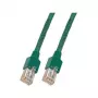 EFB-Elektronik Cabo de patch RJ45 Cat.5e SF/UTP LSZH Draka UC300 TM11 verde 2m