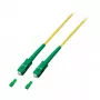 EFB cabo de patch simplex SC/APC-SC/APC OS2 G657A2, 10 m, LSZH 3 mm, amarelo (O0944.10)