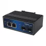 ALLNET adaptador de calha DIN para switch industrial ALL-SGI8004 (ALL-SGI8004_DIN-Holder1)