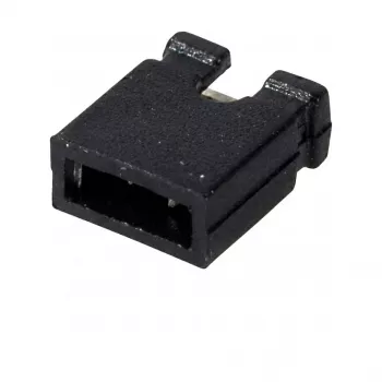EFB Elektronik Ficha de endereçamento EKSP/G preta, passo 2,54 mm, aberta, 100 unid.