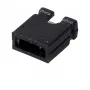 EFB Elektronik Ficha de endereçamento EKSP/G preta, passo 2,54 mm, aberta, 100 unid.