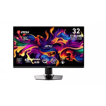 Monitor gaming MSI MPG 322URDE QD-OLED X24 - 32 polegadas 4K UHD 240Hz 0,03ms QD-OLED
