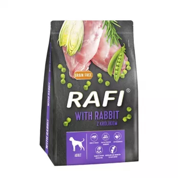 Dolina Noteci RAFI com coelho alimento seco para cães 3kg