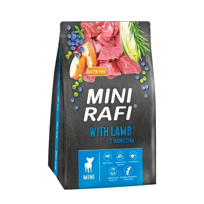 Dolina Noteci Mini RAFI com borrego - alimento seco para cães - 3 kg