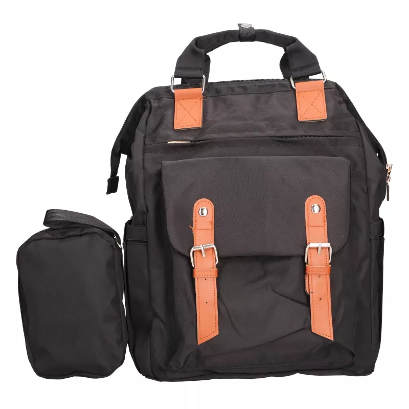 BLACK FOREST KM02 mochila de cabine 40x30x15 cm + necessaire preto