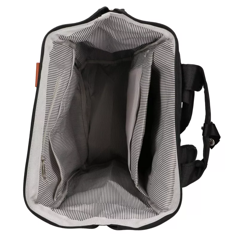 BLACK FOREST KM02 mochila de cabine 40x30x15 cm + necessaire preto