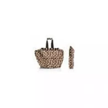 Reisenthel Easyshoppingbag Leo Macchiato (UJ6048) - saco de compras, 20L, dobrável, poliéster