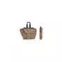 Reisenthel Easyshoppingbag Leo Macchiato (UJ6048) - saco de compras, 20L, dobrável, poliéster