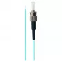 EFB Elektronik pigtail de fibra ST OM3 aqua 2m