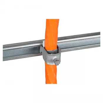 EFB Elektronik abraçadeira em U incl. contraplaca para cabo Ø 28-34 mm