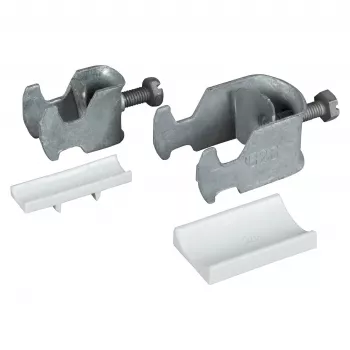 EFB Elektronik abraçadeira em U incl. contraplaca para cabo Ø 28-34 mm