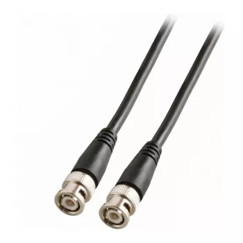 EFB Elektronik cabo coaxial RG59 C/U 75 Ohm 2 x ficha reta 5,0 m