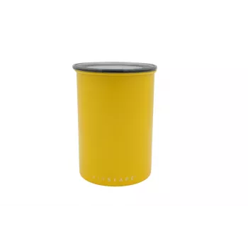 Airscape® recipiente de aroma em aço inoxidável médio, amarelo mate