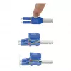 ROLINE cabo de fibra ótica UNIBOOT monomodo 9/125µm OS2 LC duplex 1m amarelo