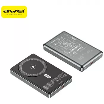 AWEI PA-31 MagSafe power bank 10000mAh cinzento