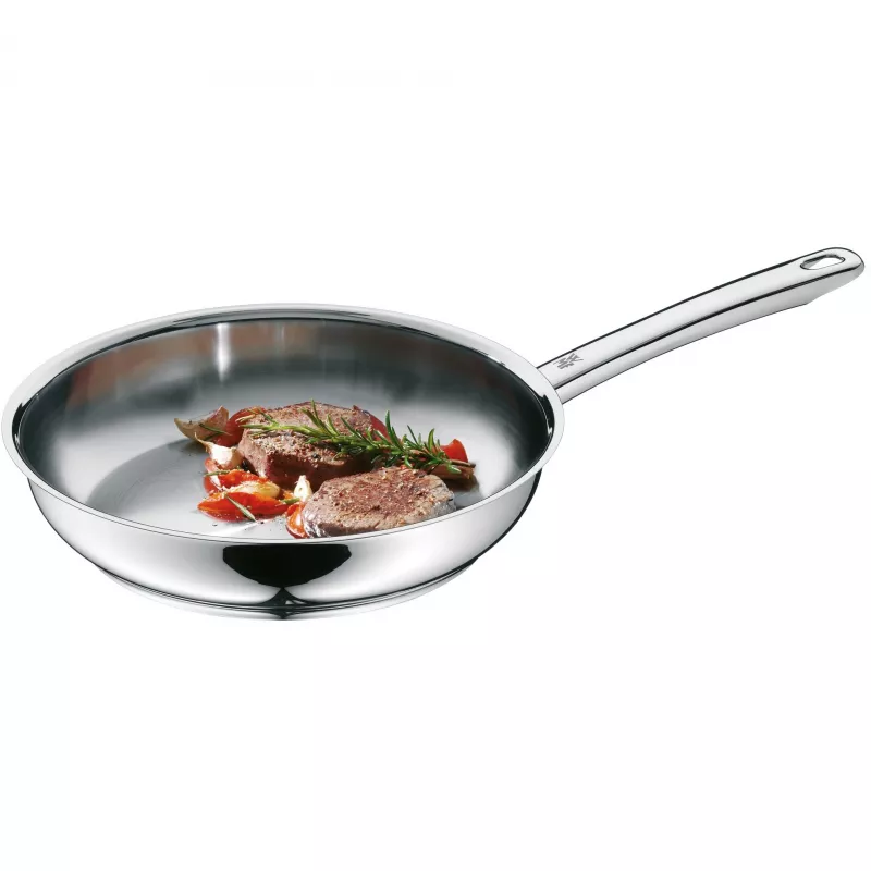 WMF Profi frigideira universal, 24 cm, aço inoxidável