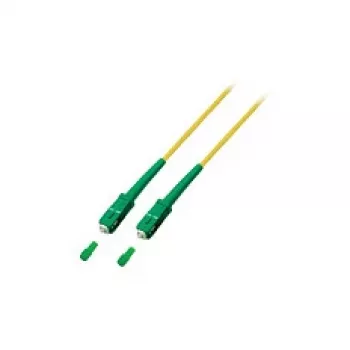 EFB Elektronik jumper simplex SC/APC-SC/APC 9/125 µm OS2 LSZH amarelo 3,0 mm 7,5 m
