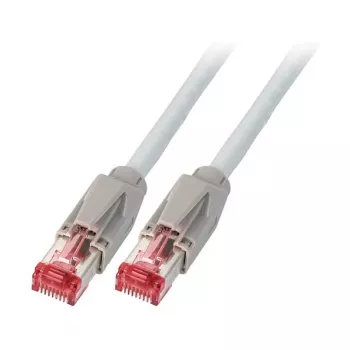 EFB-Elektronik cabo patch RJ45 Cat.6A S/FTP LSZH Dätwyler 7702 TM21 cinzento 10m