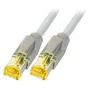 EFB Elektronik cabo patch Cat.6A S/FTP LSZH RJ-45 macho para RJ-45 macho 0,25m cinzento