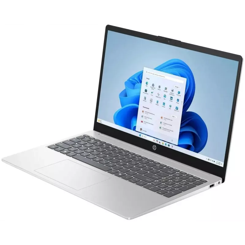 HP 15-fd0154wm portátil, 15,6 inch FHD tátil, Intel Core i5-1334U, 12GB DDR4, 512GB SSD, Intel Iris Xe, Windows 11 Home, Natural Silver (reembalado) 2Y