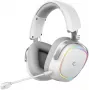 Rampage RETSU headset sem fios over-ear BT 2.4G RGB branco