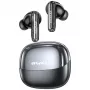 AWEI T229 ANC AI auriculares sem fios com estação de carregamento, cinzento metálico