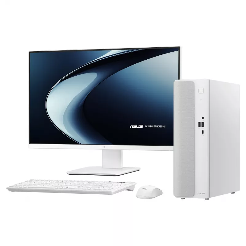 ASUS V501 SFF desktop PC Intel Core 3 100U 8GB RAM 512GB SSD Windows 11 Home branco