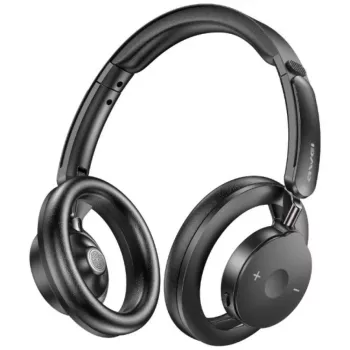 AWEI AT33 auscultadores over-ear sem fios Bluetooth 6.0 - preto