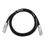 BlueOptics Networks 10312 compatível BlueLAN cabo direct attach copper QSFP+ passivo, 40GBASE-CR4, 1m, 30AWG