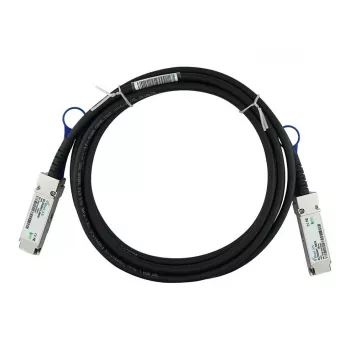 BLUELAN 10413-BL compatível Extreme Networks cabo direct attach QSFP28, 100GBASE-CR4, Infiniband EDR, 26AWG, 3m