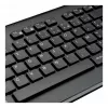 Targus AKM610FR conjunto de teclado e rato sem fios - tamanho completo - AZERTY - layout francês - preto