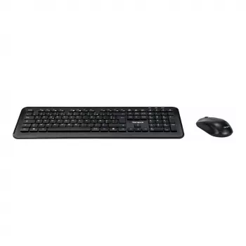 Targus AKM610FR conjunto de teclado e rato sem fios - tamanho completo - AZERTY - layout francês - preto