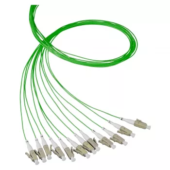 EFB-Elektronik pigtail de fibra LC OM2 50/125µm verde 2m