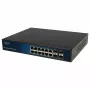 ALLNET ALL-SG8616PMJ-10G switch gerido Layer 2+, 16 portas (12x GbE, 4x SFP+), orçamento PoE 130W, 8x PoE+, montagem em rack