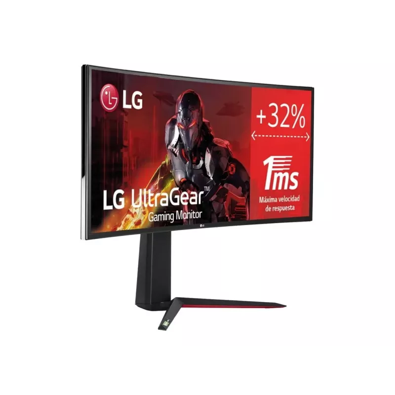 LG UltraGear 34GN850P-B monitor gaming 34 polegadas Nano IPS, UWQHD, 160Hz, 1ms, compatível com G-Sync, FreeSync Premium, DisplayHDR 400