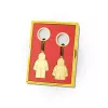 LEGO conjunto de porta-chaves - pai e filho