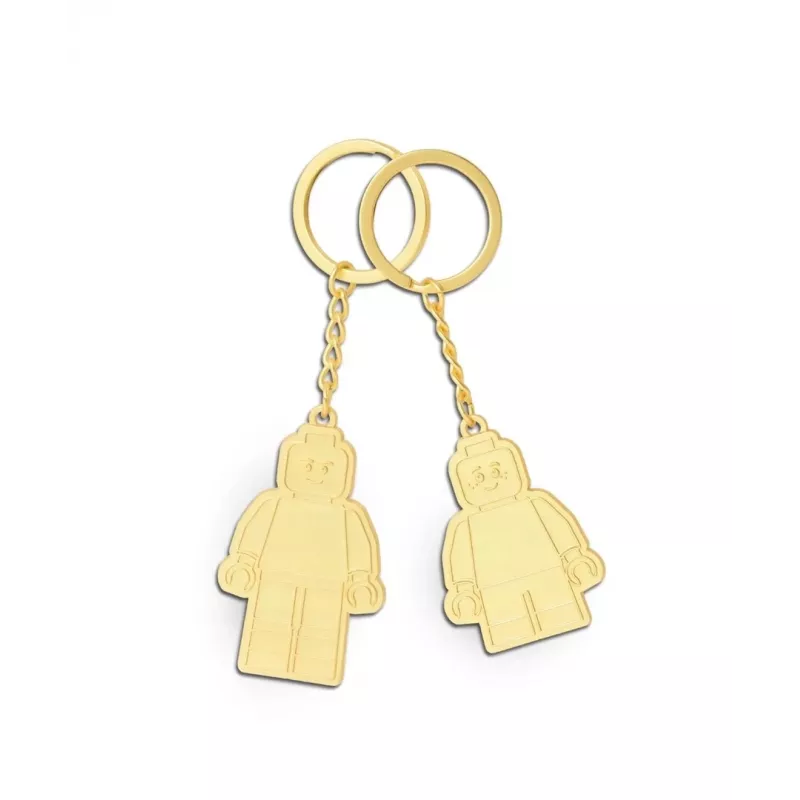 LEGO conjunto de porta-chaves - pai e filho